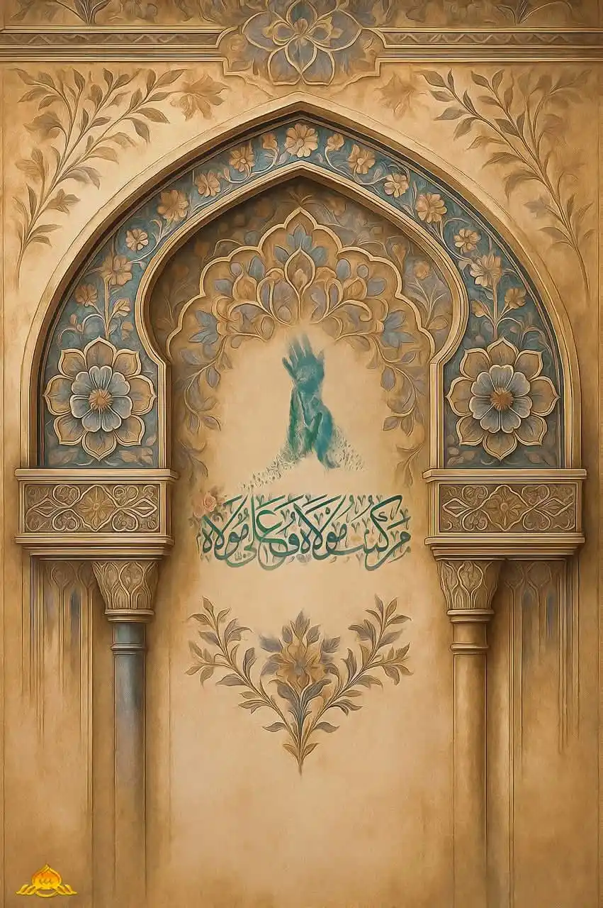 Image from مركز سيد الشهداء عليه السلام: *عن أبي عبد الله الصادق (ع) قال: لما أمر الله نبيه أن ينصب أمير المؤم...