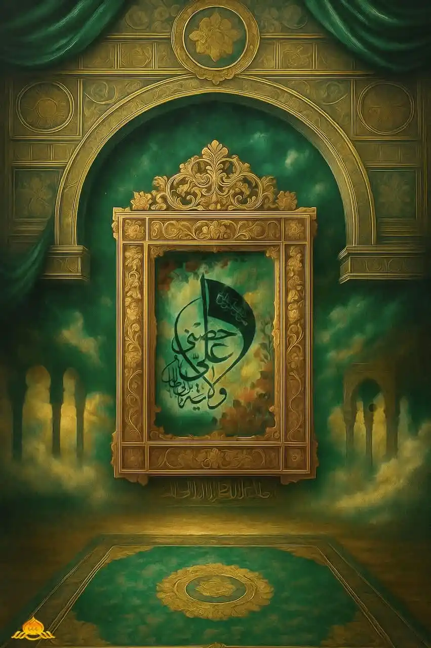 Image from مركز سيد الشهداء عليه السلام: *عن الإمام الرضا (ع) قال: ان الله تبارك وتعالى لم يقبض نبيه (ص) حتى أك...