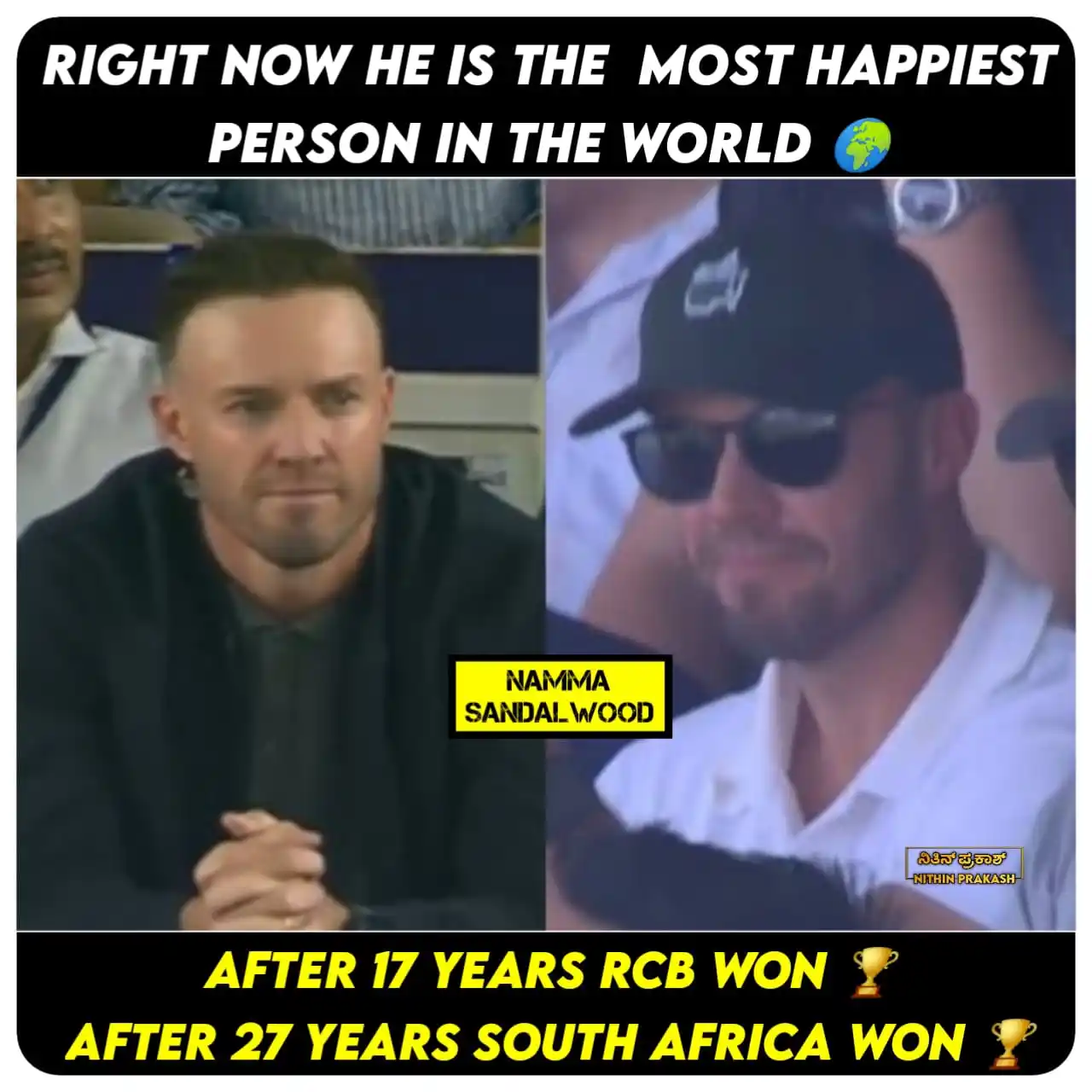 Image from Namma Sandalwood Club: ABD ❤️ 🏆🏆🥇...