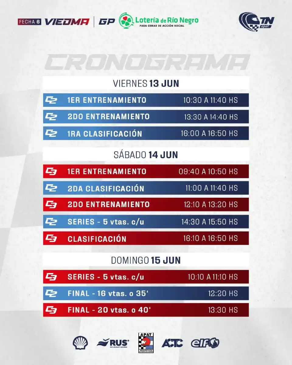 Image from TN - APAT: ➡️ Agendate los horarios del <a class="text-blue-500 hover:underline c...