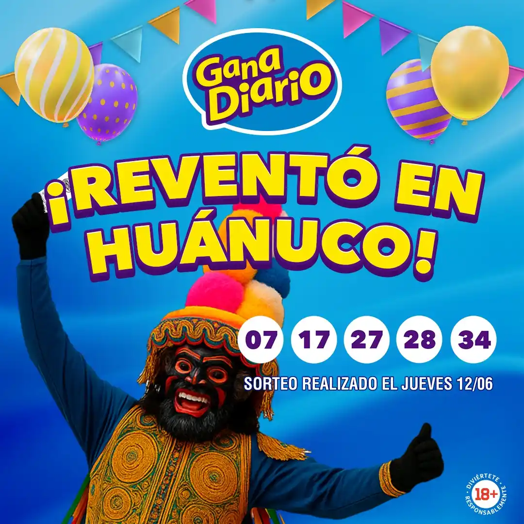 Image from La Tinka: ¡Al ritmo de la danza típica huanuqueña, celebramos a un nuevo ganador...