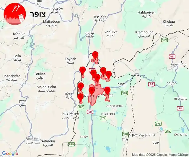 Image from Comunidades Plus Canal de noticias: Alarmas en el norte. Se trata de drones iranies que buscan entrar por ...