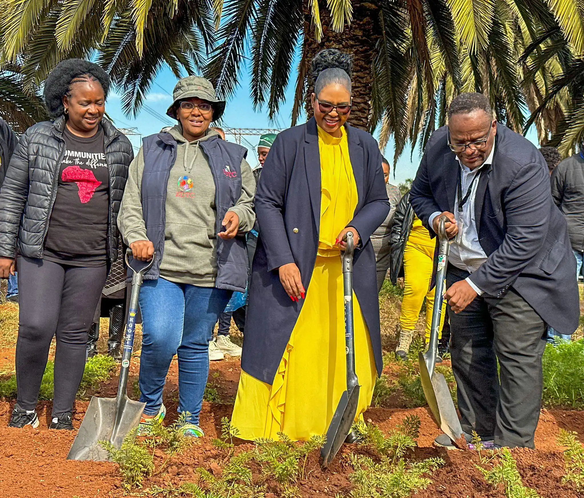 Image from Gauteng Health : As part of its holistic patient care mission, MEC Nomantu Nkomo-Raleho...