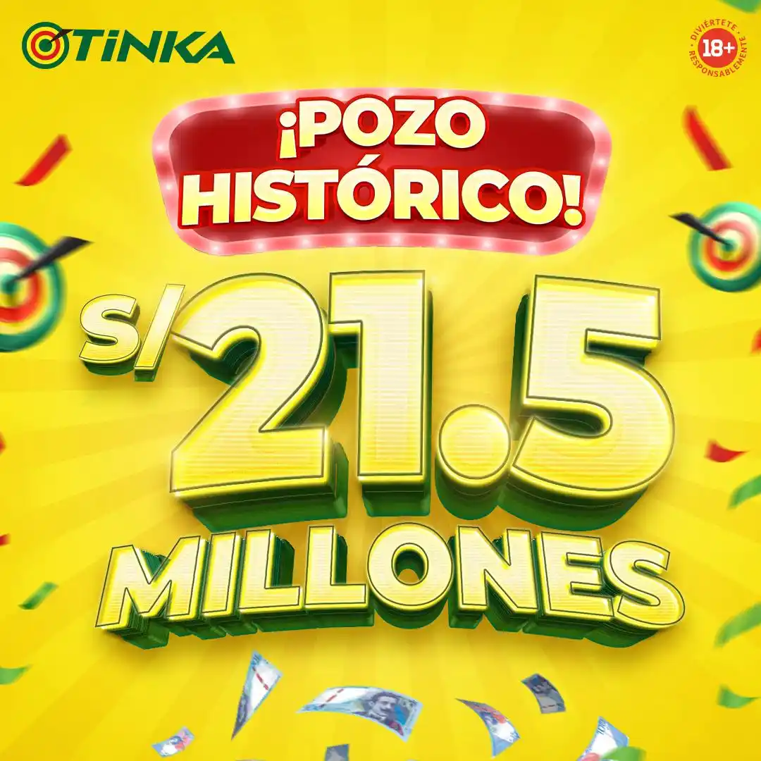 Image from La Tinka: ¡ATENCIÓN, PERÚ! 🌍 ¡El pozo más grande de todos los tiempos está aquí...