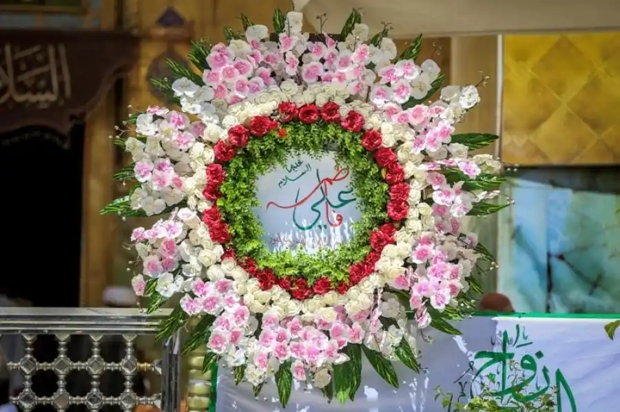 Image from فرقة العباس القتالية/ لواء 26: بأصدق التهاني وأحرِّها، نبارك لكم ذكرى زواج النور من النور (زواج أمير ...