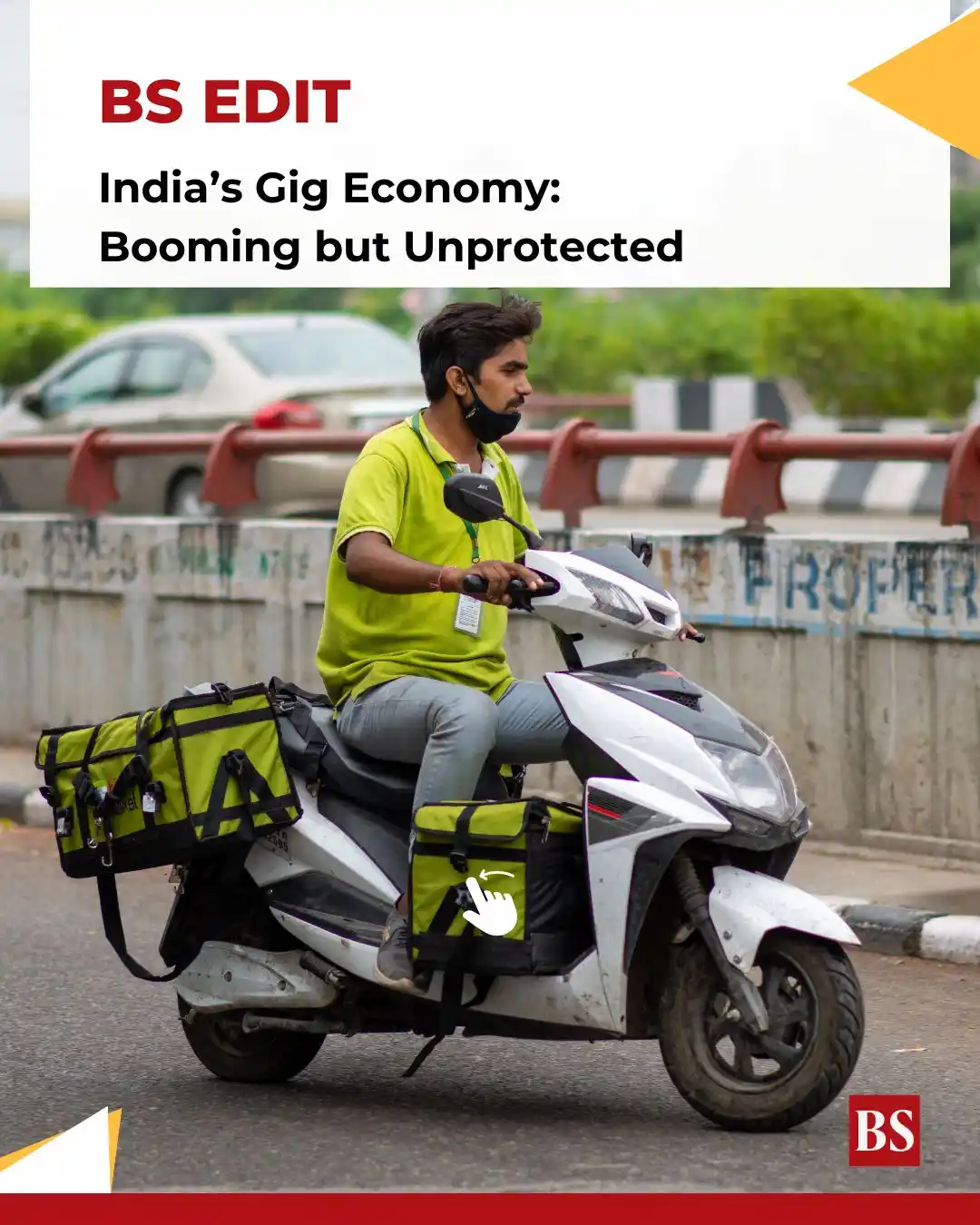 Image from Business Standard: *BS Edit* | India’s gig economy could employ 61 mn by 2047, but job qu...