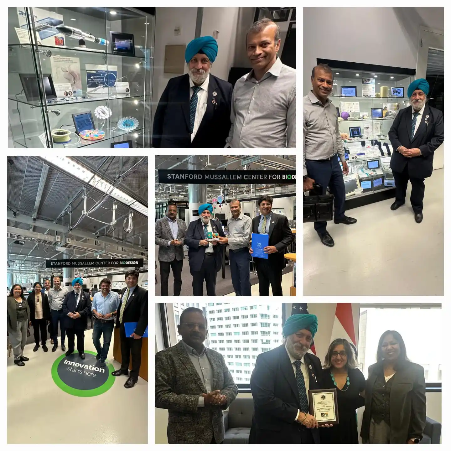 Image from ICAI-The Institute Of Chartered Accountants Of India: CA. Charanjot Singh Nanda, President-ICAI met Ms. Shalini Bhatia & Dr....