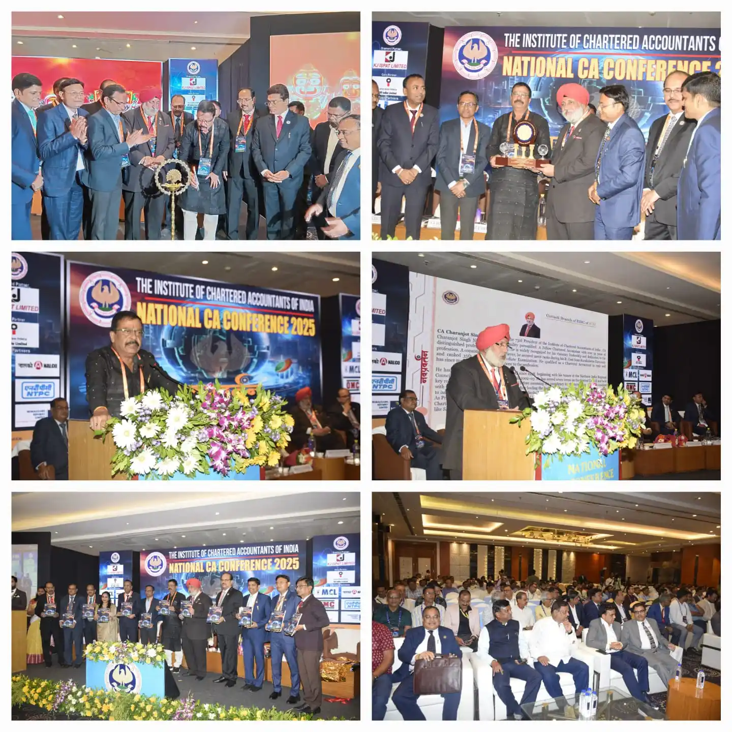 Image from ICAI-The Institute Of Chartered Accountants Of India: CA. Charanjot Singh Nanda, President-ICAI with Chief Guest Shri Suresh...