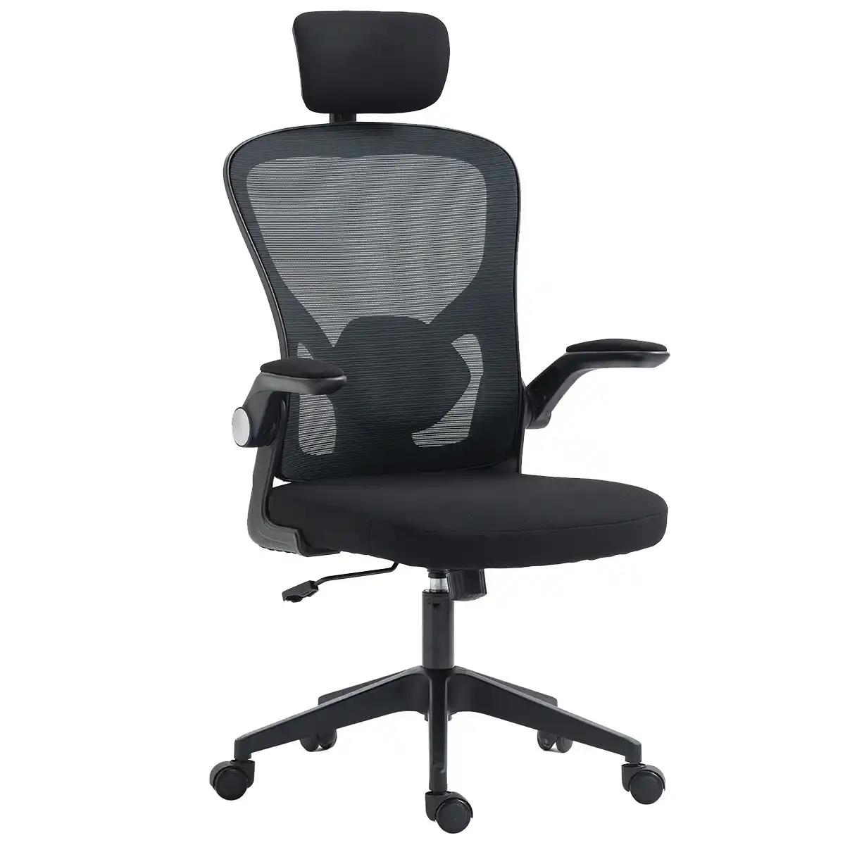 Image from Ofertas Terabyte!: 💺 Cadeira de Escritório Dr. Office Work Preta Design ergonômico com t...