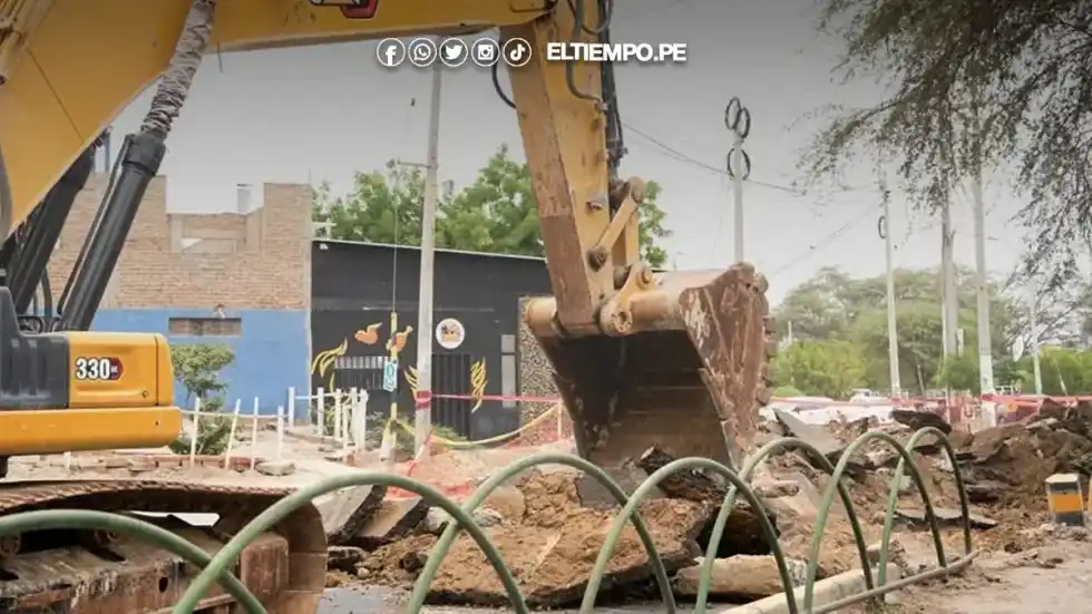 Image from Diario El Tiempo: 🚨 *Cierran el II tramo de la Av. Sullana por obra de rehabilitación y...