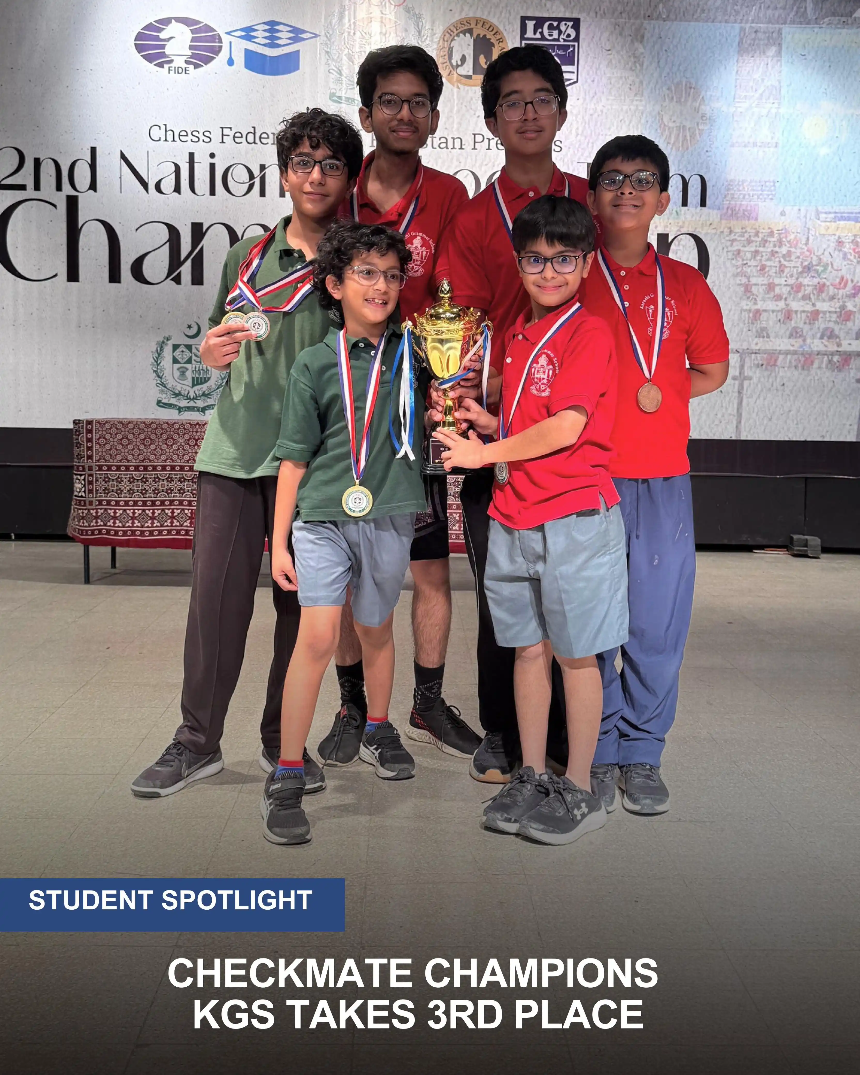 Image from Karachi Grammar School: Congratulations to KGS securing 3rd place in the national inter-school...