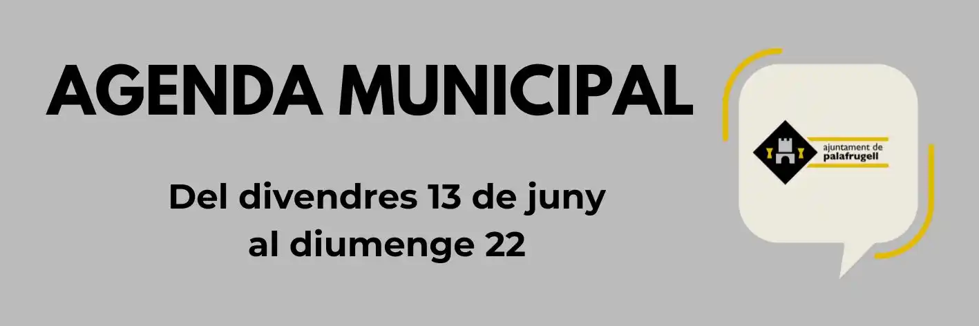 Image from Ajuntament Palafrugell: Consulta aquí l'agenda d'activitats dels propers dies 👇 http://co...