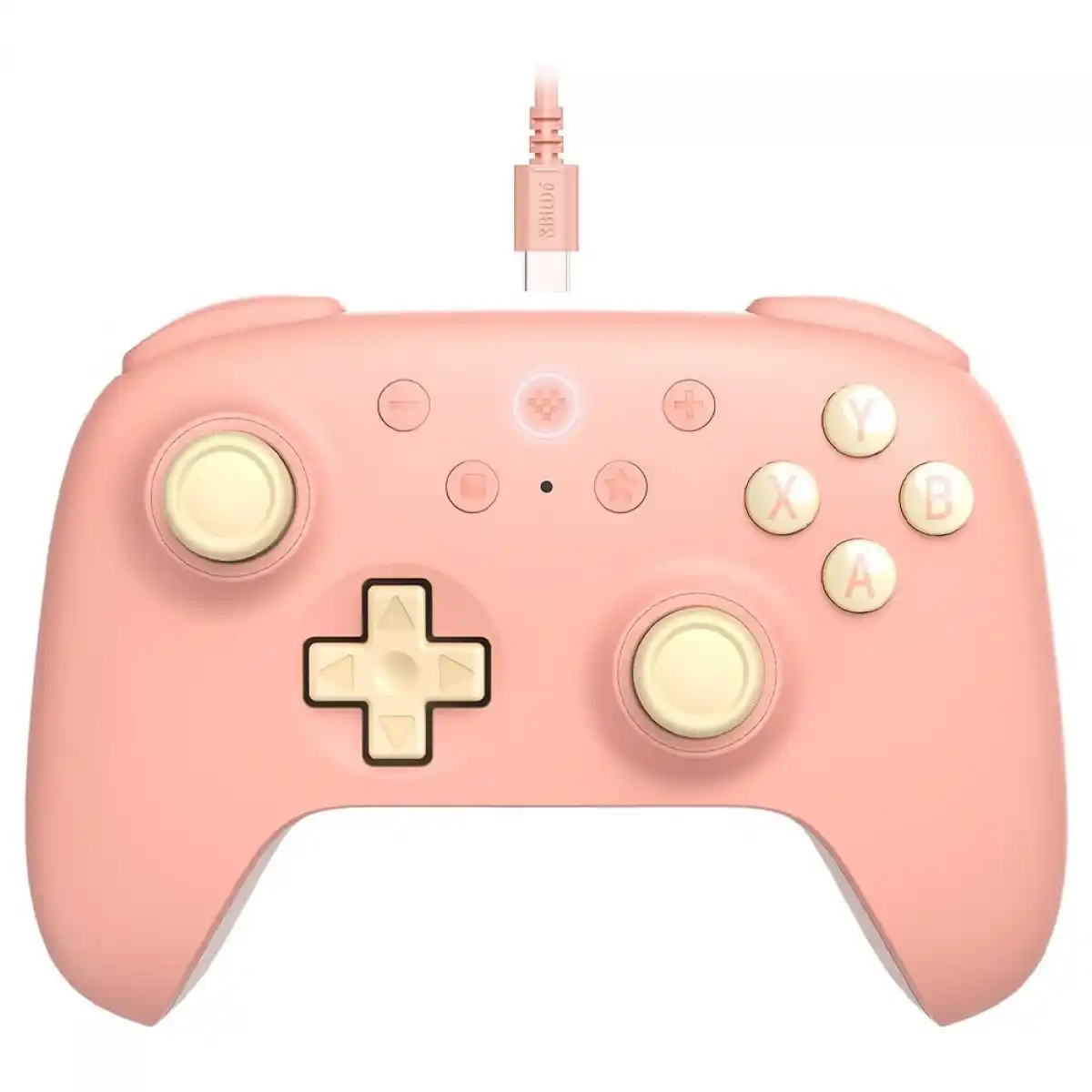 Image from Ofertas Terabyte!: 🎮 Controle Gamer 8BitDo Ultimate 2C com Fio Peach Sensor Hall Effect ...