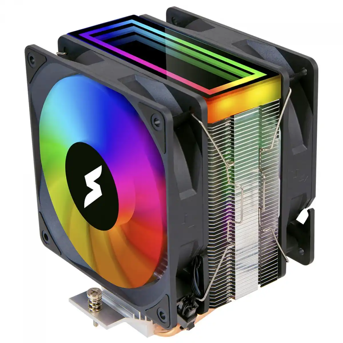 Image from Ofertas Terabyte!: 🌀 Cooler para Processador SuperFrame SuperFlow 450 ARGB Compatível co...