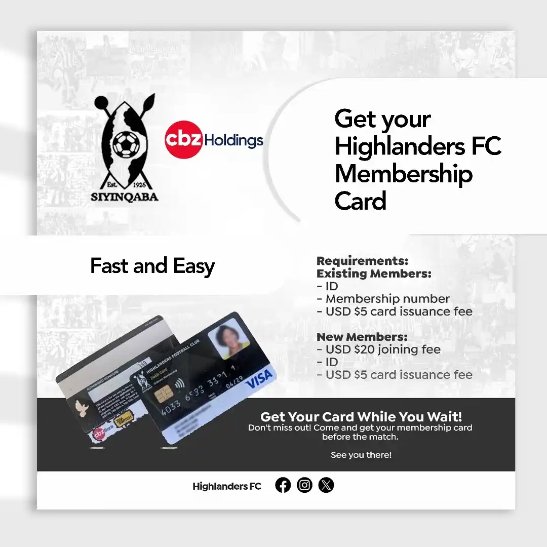 Image from Highlanders Football Club: Don't forget to swing by the clubhouse. Date : 15 June 2025 Time : 11...