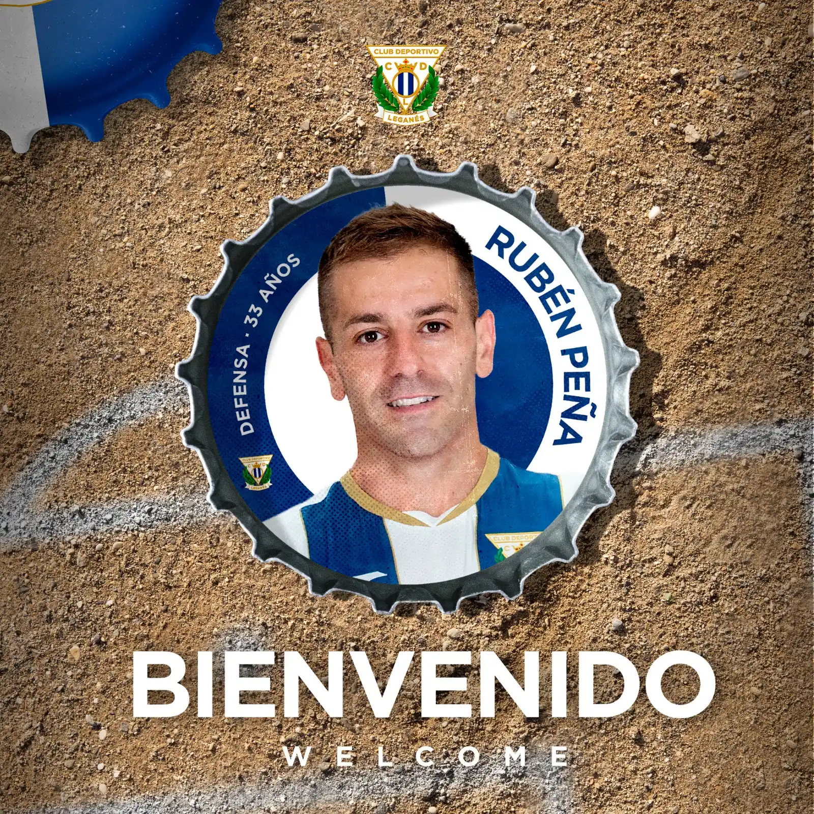 Image from CD Leganés: ✅ El C.D. Leganés cierra el regreso de Rubén Peña para las dos próxima...