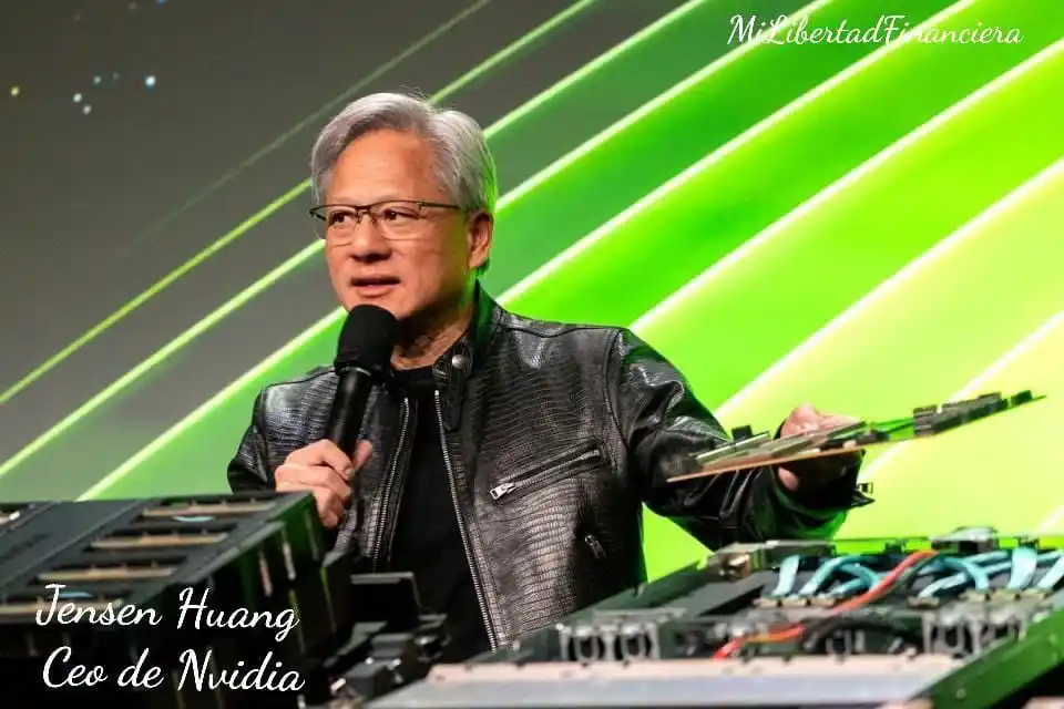 Image from Mi Libertad financiera: El CEO de Nvidia, Jensen Huang, se dirigió al evento GTC-VivaTech en P...