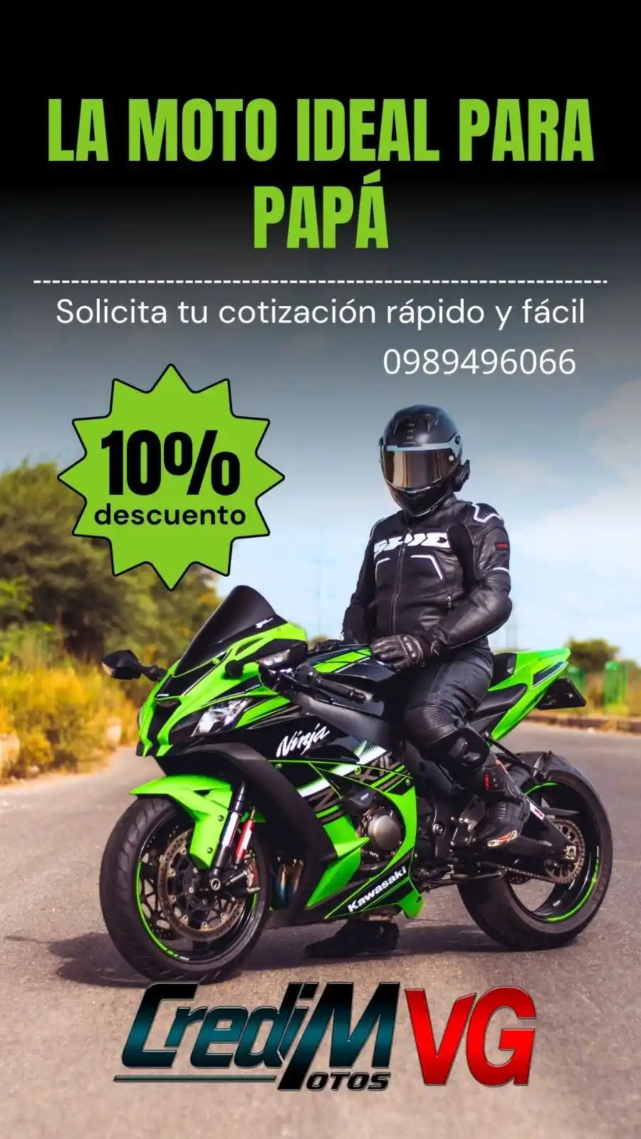 Image from 🔴OlaMantaTV🔴: 🎉 ¡EN JUNIO CELEBRAMOS A PAPÁ A LO GRANDE EN CREDIMOTOS VG! 🎉 Porque...