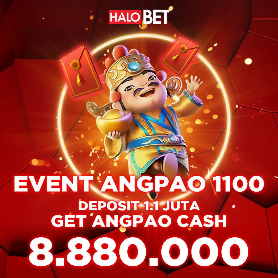 Image from HALOBET OFFICIAL: 𝐄𝐕𝐄𝐍𝐓 𝐀𝐍𝐆𝐏𝐀𝐎 𝟏𝟏𝟎𝟎 𝐔𝐍𝐓𝐔𝐊 𝐏𝐀𝐑𝐀 𝐏𝐄𝐌𝐄𝐍𝐀𝐍𝐆 ...