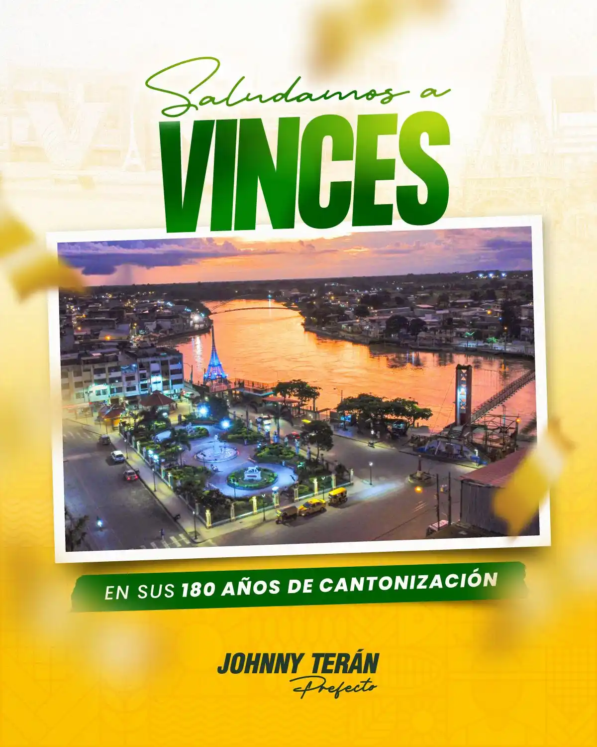 Image from Prefectura de Los Ríos: 🎉¡Felices fiestas! 🔗https://www.facebook.com/share/p/1BerERZvHP/?mib...