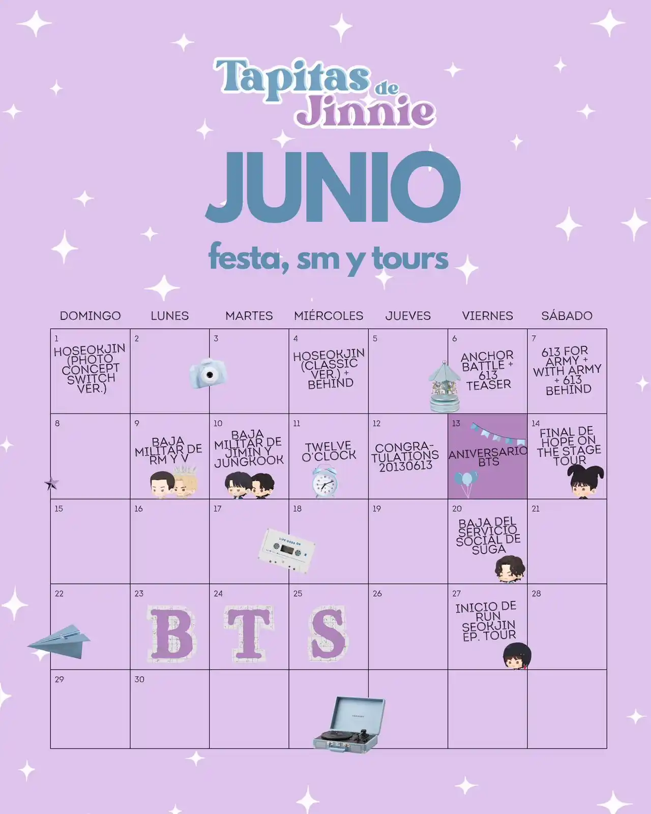Tapitas de Jinnie post
