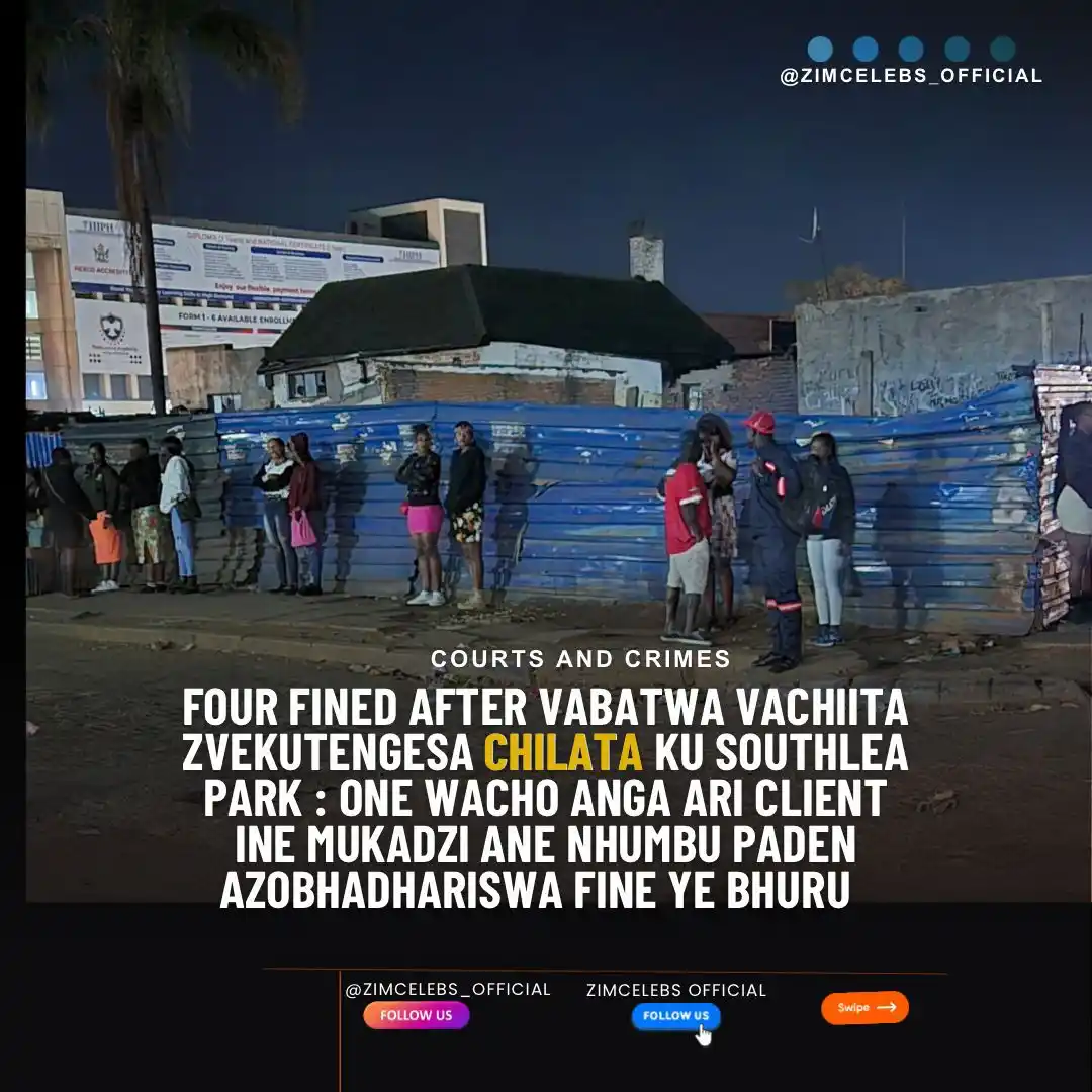Image from Zimcelebs Official 1: FOUR individuals who were caught engaging in s€xual activities in a pu...