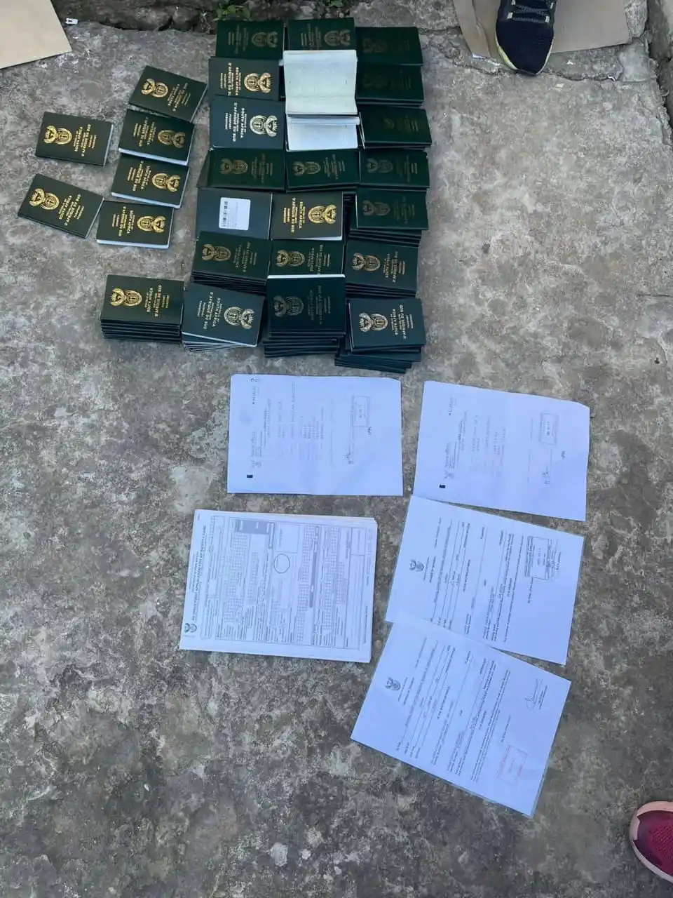 Image from Scrolla Africa: Four suspects were arrested today, 14 June 2025, in a Hawks-led operat...