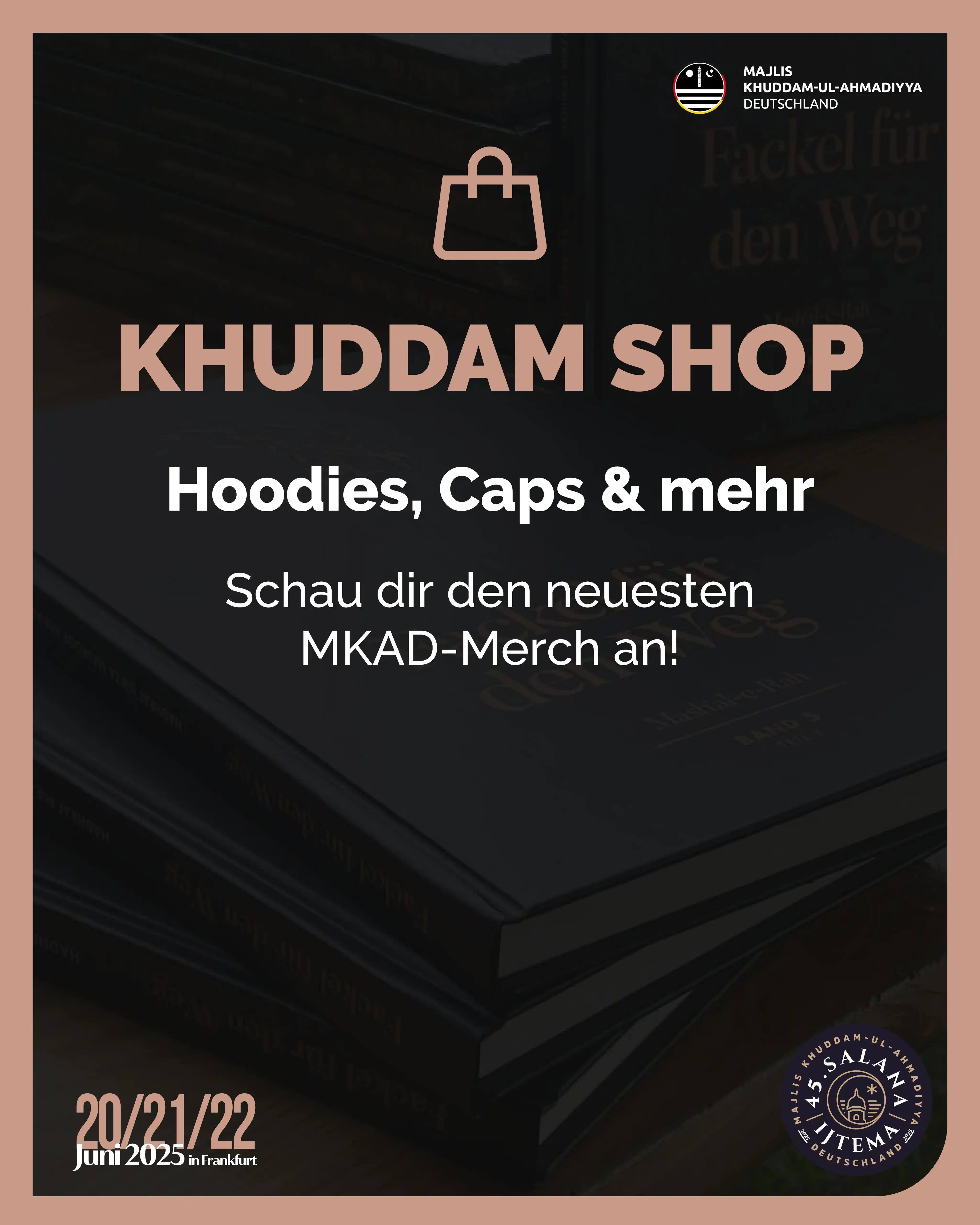 Image from Khuddam News: 🛍️ Frisch, stylisch, MKAD. 🧢 Im Khuddam Shop findest du die neueste...