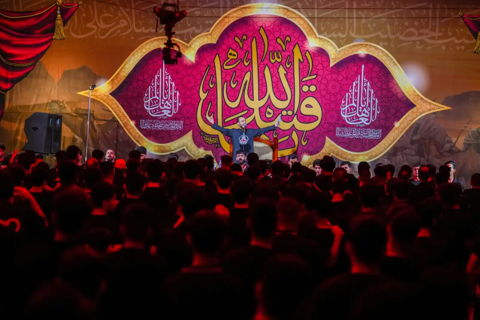 Image from فرقة العباس القتالية/ لواء 26: في الشامية... إحياء ذكرى استشهاد الإمام الباقر (ع) برعاية فرقة العباس...