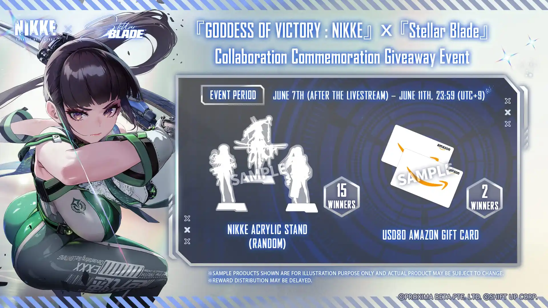 Image from GODDESS OFVICTORY:NIKKE: 【GODDESS OF VICTORY: NIKKE x Stellar Blade Collaboration Commemoration...