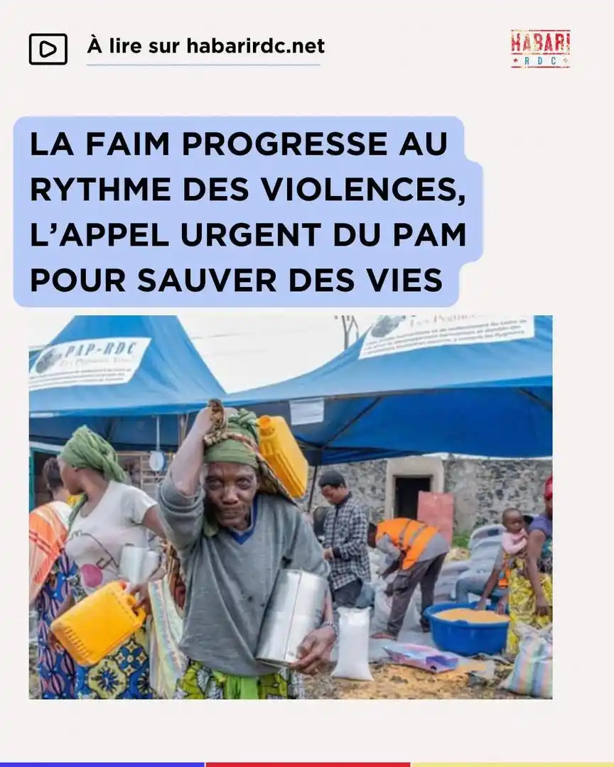 Image from Habari RDC: Goma : plus d’un demi-million de déplacés, des familles qui peinent à ...