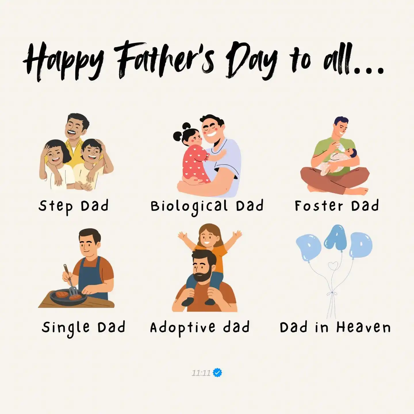 Image from Meme Arena 😆❤️: Happy fathers day to all potential fathers across the globe. Leave a h...