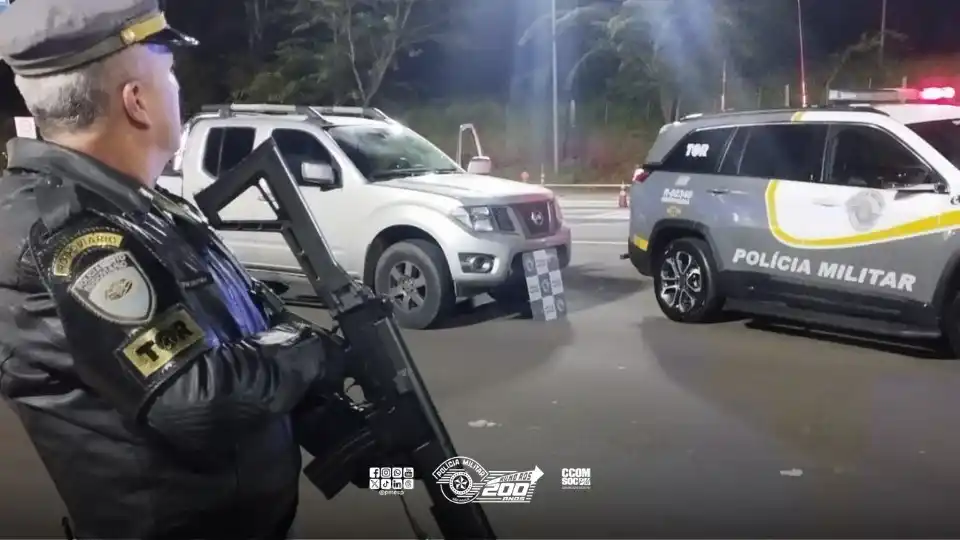 Image from Polícia Militar do Estado de São Paulo: *Homem é preso com caminhonete adulterada durante Operação Impacto em ...