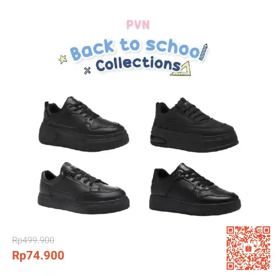 Image from INFO PROMO RACUN SHOPEE DISKON TIKTOK TOKOPEDIA GOJEK GRAB BELAJAR DAGET STICKER GIVEAWAY: Jeno 41 Temukan PVN Jeno Sepatu Sekolah Hitam Sneakers Wanita Korea C...