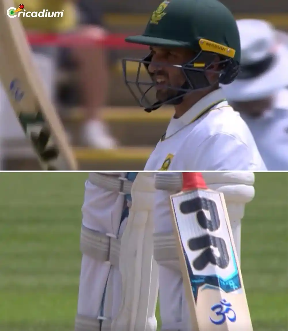 Image from Cricadium🏏: Keshav Maharaj at Lord’s — bat in hand, OM in heart. 🕉️🏏 Batting at...