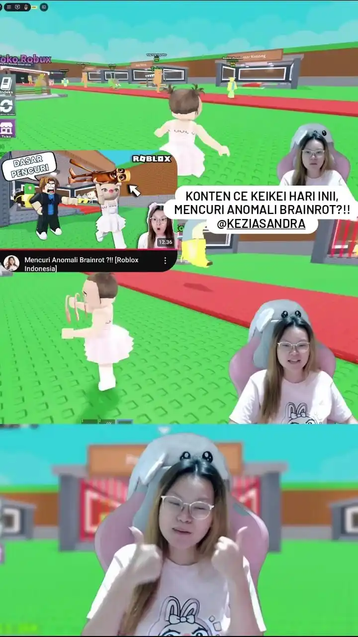 Image from ✨Keinyot Comunnity✨: konten Ce KeiKei hari inii, Mencuri Anomali Brainrot?!! [roblox indone...