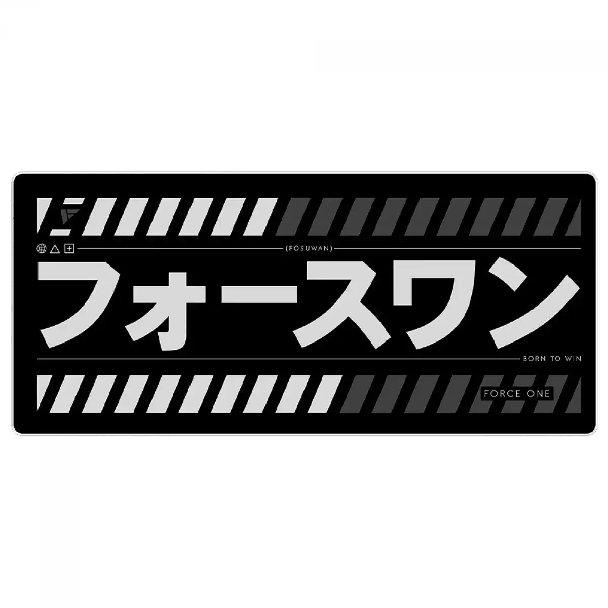 Image from Ofertas Terabyte!: ✨ Mousepad Gamer Force One SkyHawk Katana XXL Black ✨ Tamanho 900x400x...