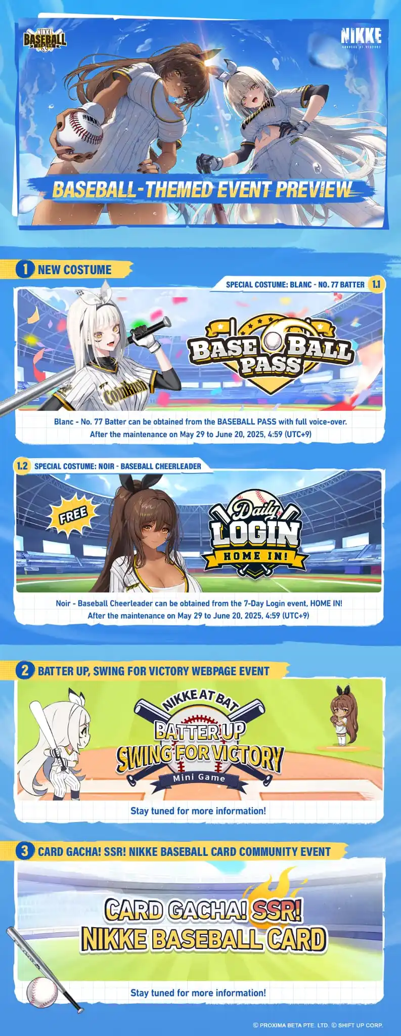 Image from GODDESS OFVICTORY:NIKKE: 【NIKKE Baseball-Themed Event Preview】 <a class="text-blue-500 hover:u...