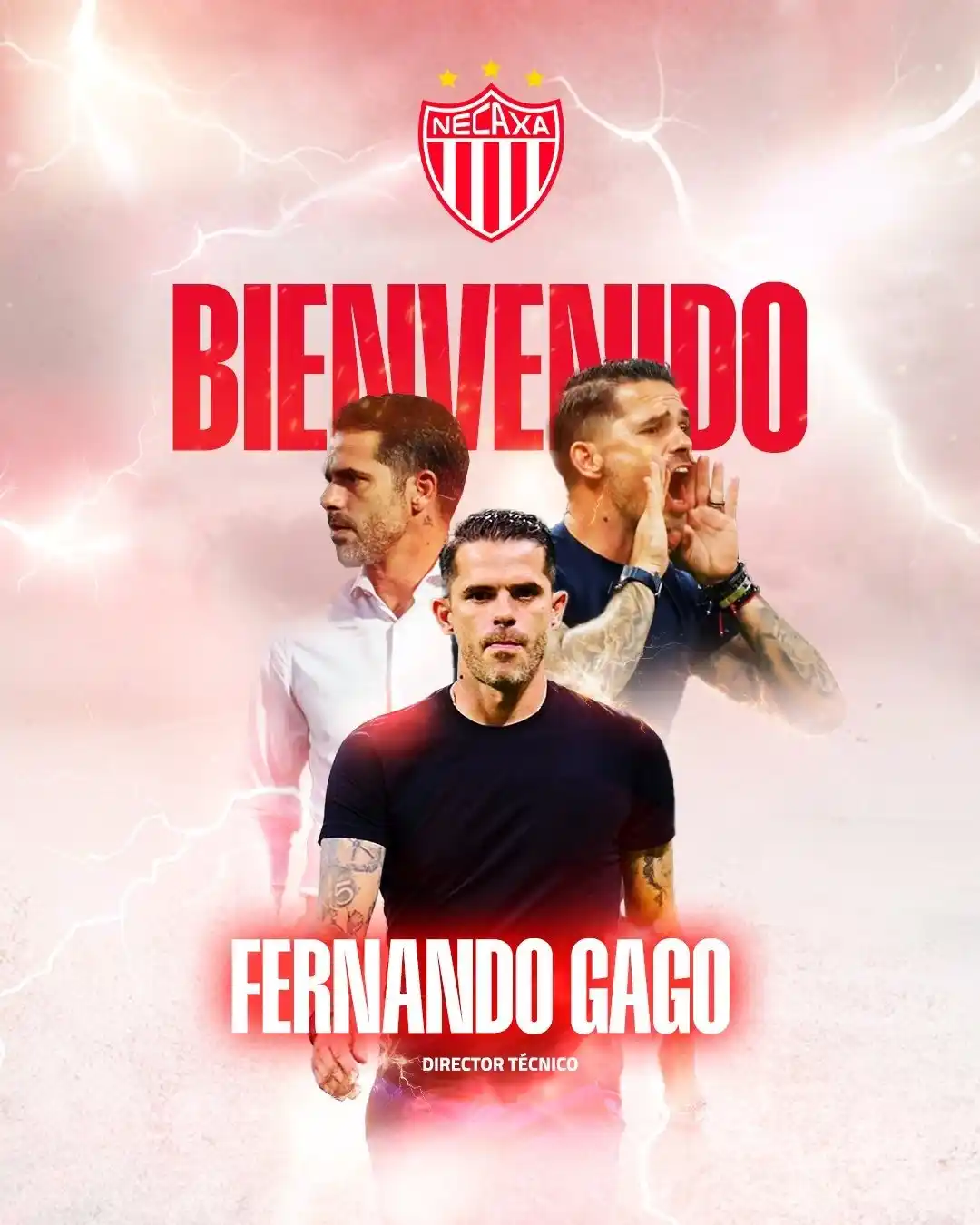 Image from Vsports Team: OFICIAL! Fernando Gago 🇦🇷 vuelve a la Liga MX: es nuevo DT de Necaxa...