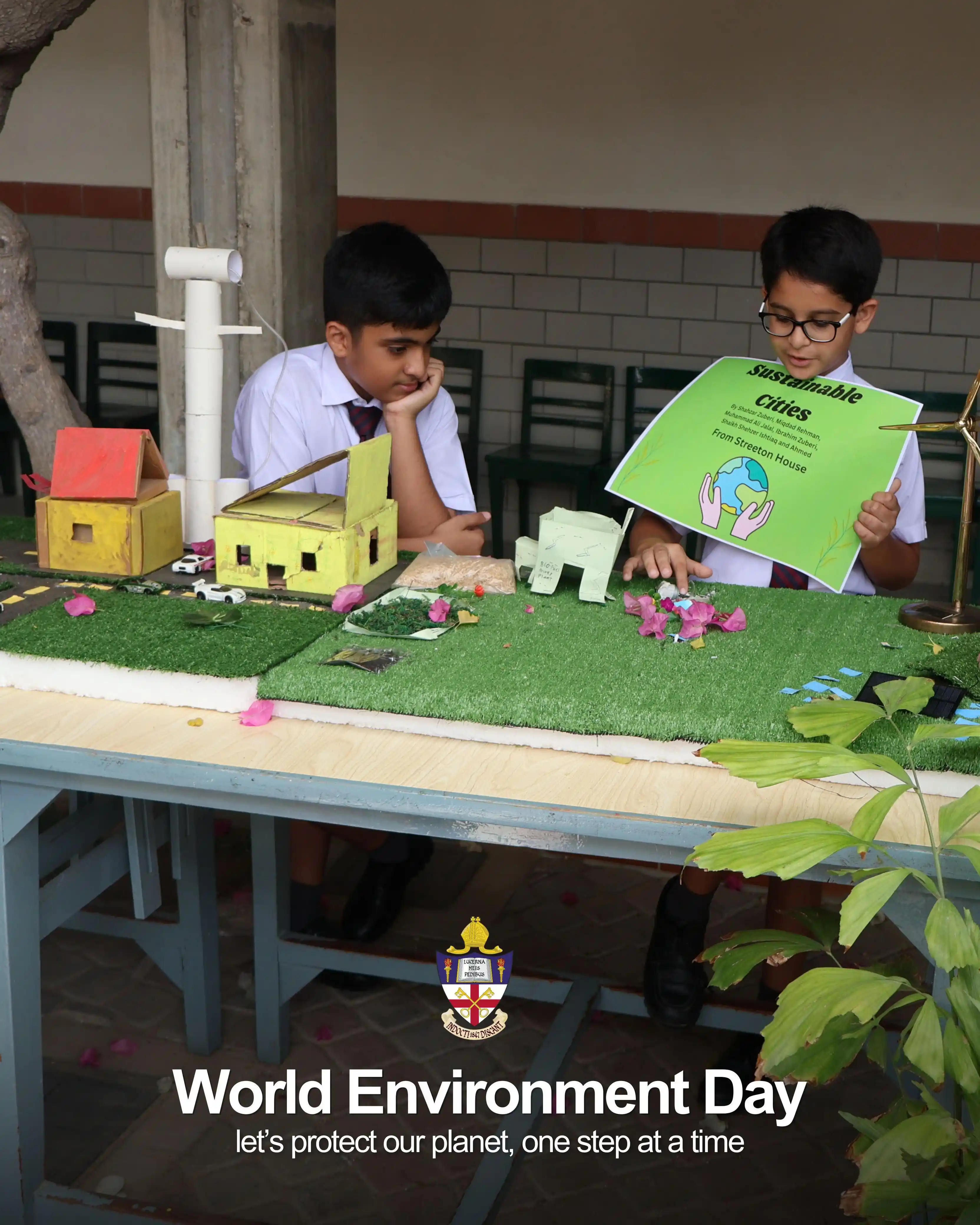 Image from Karachi Grammar School: On World Environment Day and in celebration of this year’s theme—Beat ...
