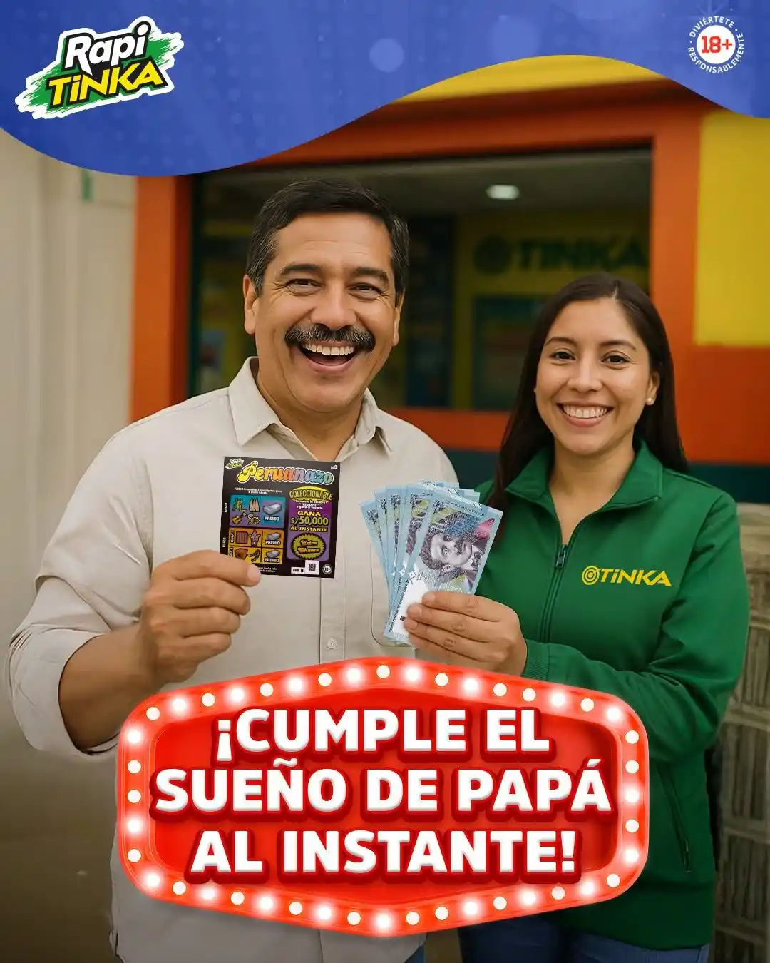Image from La Tinka: 👨👧👦 Papá siempre ha estado ahí para ti... ¡sorpréndelo tú con una...