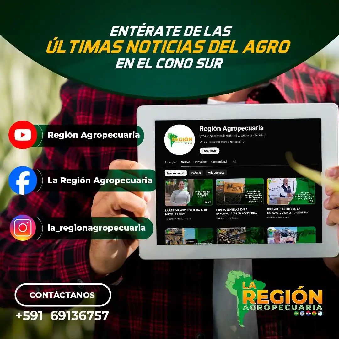 Image from SCA, Canal Digital Agropecuario: Pautas internacionales *seleccionadas por La Región Agropecuaria* *Mié...