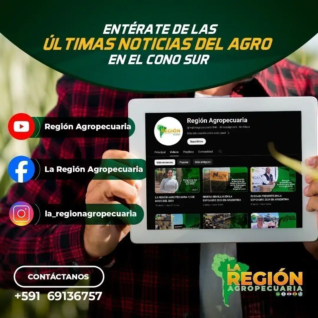 Image from SCA, Canal Digital Agropecuario: Pautas internacionales seleccionadas por La Región Agropecuaria Sábado...