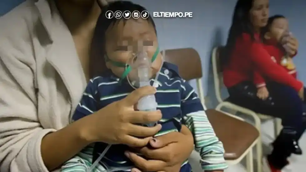 Image from Diario El Tiempo: 🚨 *Piura: Incrementan casos de neumonía en niños menores de cinco año...