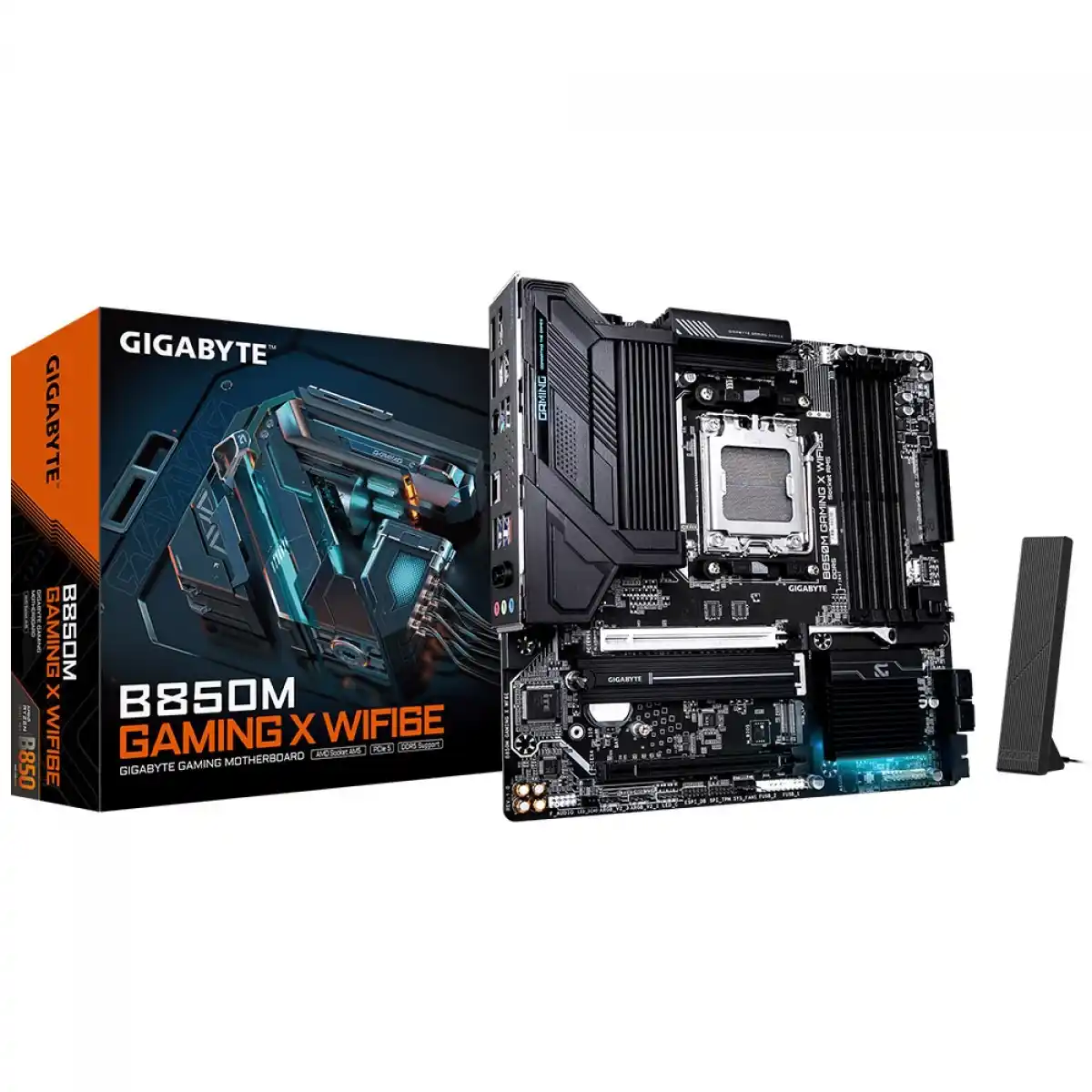 Image from Ofertas Terabyte!: 🖥️ Placa-Mãe Gigabyte B850M Gaming X WiFi6E DDR5 Chipset B850, com Wi...