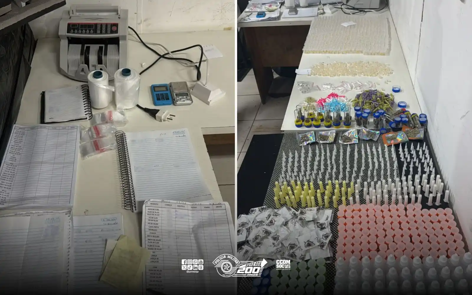 Image from Polícia Militar do Estado de São Paulo: *PM localiza barraco usado pelo tráfico na Vila Leopoldina e apreende ...