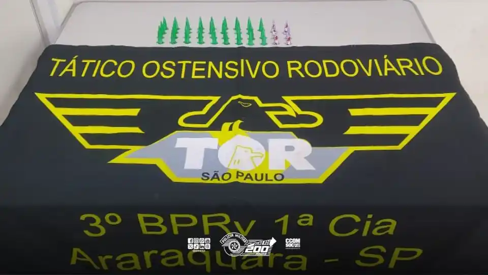 Image from Polícia Militar do Estado de São Paulo: *Polícia Rodoviária prende dupla por tráfico de drogas em Araraquara/S...