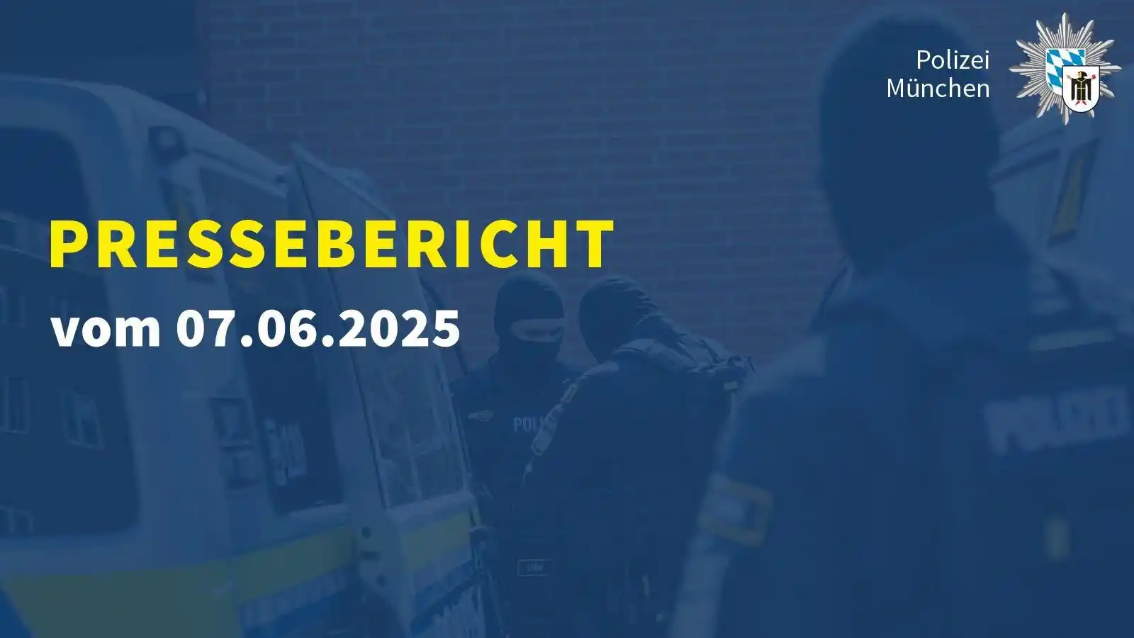 Image from Polizei München: *Pressebericht - 07.06.2025* Nach einem Messerangriff auf zwei Person...