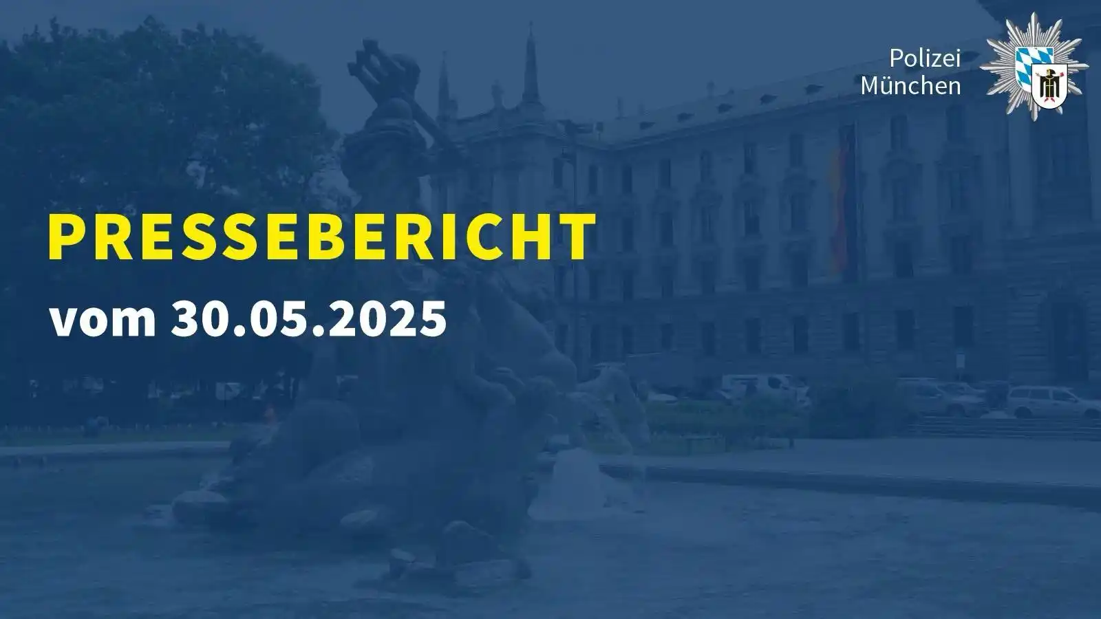 Image from Polizei München: *Pressebericht - 30.05.2025*  Gestern brachen zwei Unbekannte in einen...