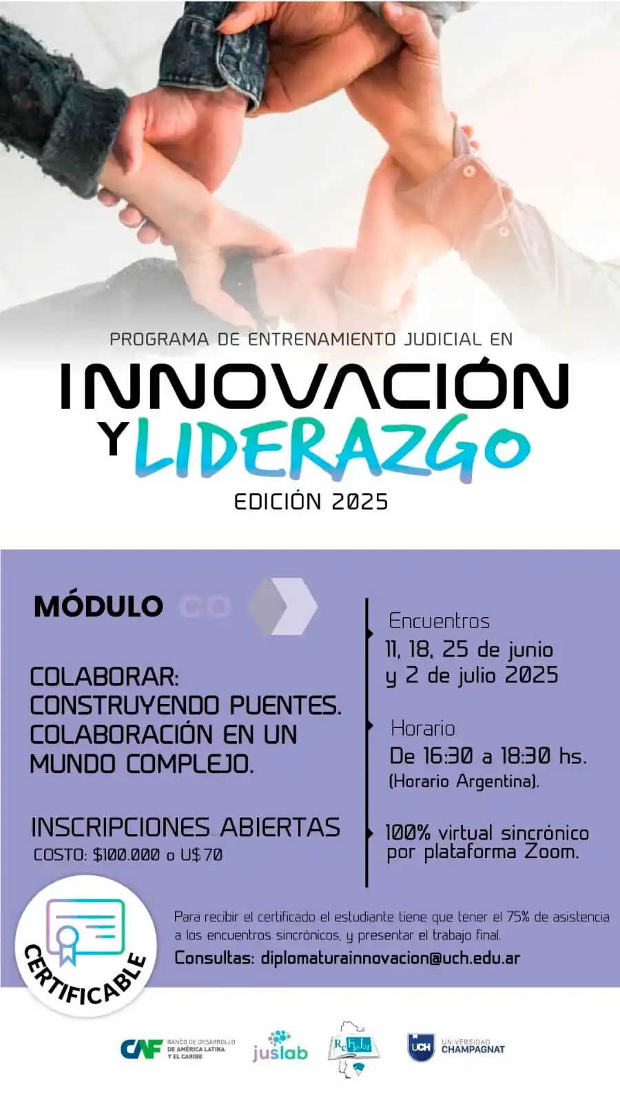 Image from Juslab: 🔗 Recorda que hoy comienza y todavía tenes tiempo para inscribirte ...